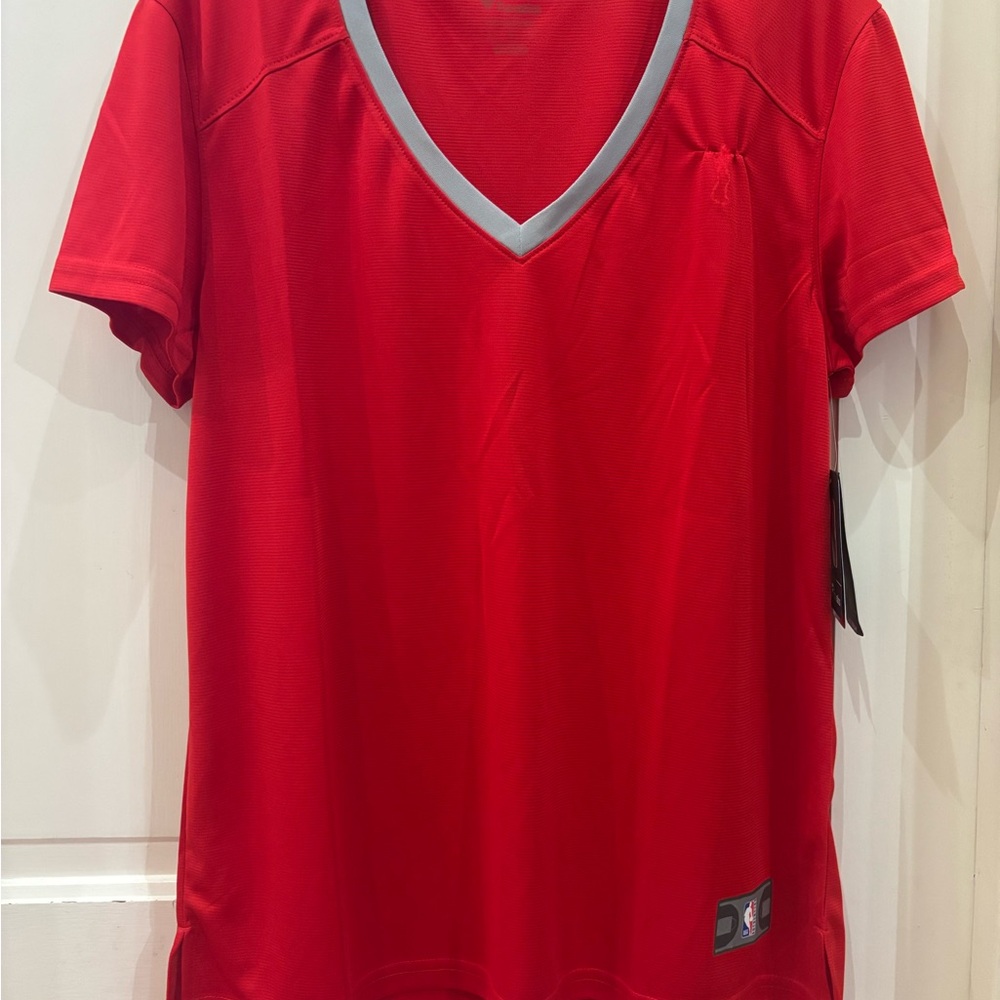 Fanatics Red and Gray V-Neck Men's Tee